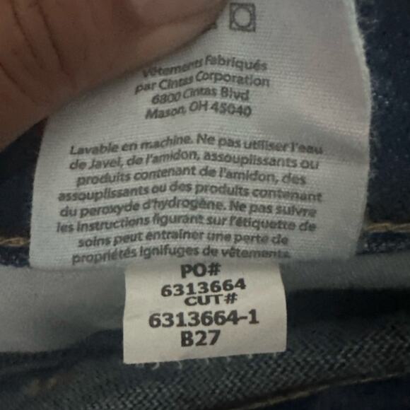 Carhartt Relaxed-Fit Carpenter Jeans 34x32 100% Cotton Denim | Workwear Classic - Picture 10 of 11